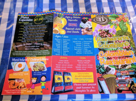 Arepas Deliciosas menu