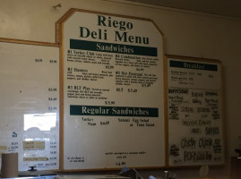 Riego Market Deli inside