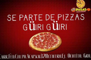 Güiri Güiri Pizzas food