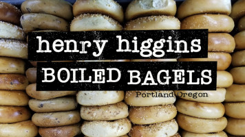 Henry Higgins Boiled Bagels food