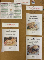 The River Oaks Cafe (open To The Public Vta Cafe) menu