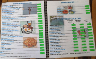 La Perla Del Estero menu