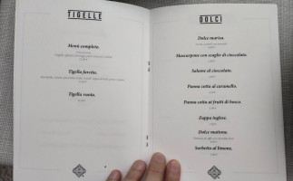 Trattoria Del Borlengo menu