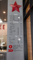 Modern Coffee menu