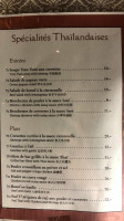 Restaurant Chinois Le Coral menu