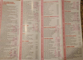 Sunny Take Away menu