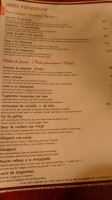 du Léman menu