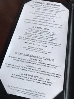 The Bay House menu