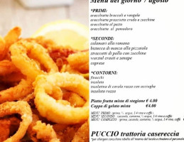 Puccio Trattoria food