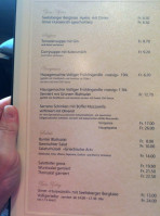 Restaurant Volligen menu