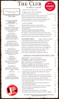 The Club menu