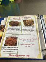 Azteca Gourmet Tamales menu