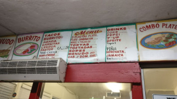 Antojitos Mi Amor Menuderia menu