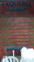 Taqueria El Bebe food