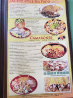 La Sierra Mexican menu