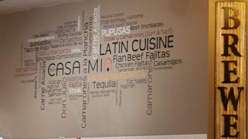 Casa Mia Latin Cuisine menu