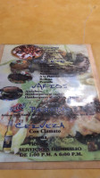 La Palapa Del Tio menu