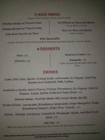 Loca Rosa menu