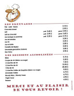 Papa Pizzeria menu