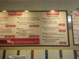 Jersey Mike's Subs menu