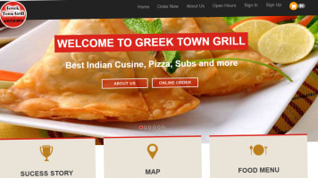 Greek Town Grill inside