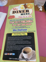 My Diner menu