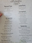 Alabama Jack's menu