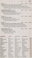 Gostišče Marjan Bohorč S.p. menu