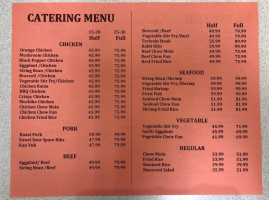 Aloha Noodle Cafe menu