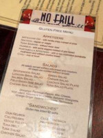 No Frill And Grill menu