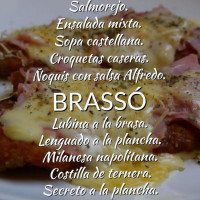 Asador Brasso food