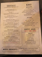 Gaslamp Social Provisions menu