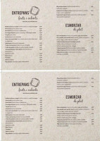 Violeta menu