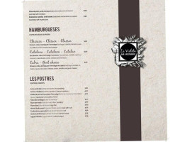 Violeta menu