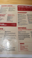 Boston Pizza menu