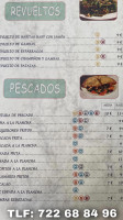 Los Cortijeros menu