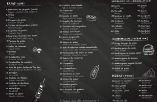 Carrillo menu