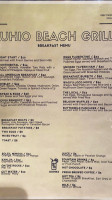 Kuhio Beach Grill Waikiki Beach Marriott Resort menu