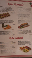 Sushi-tai menu