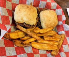 Old Hickory Bar B-Q food