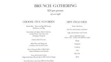 The Crown Bistro menu