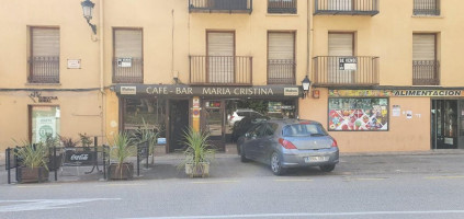 Café María Cristina outside