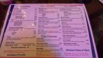 Carney's Pub And Grill menu