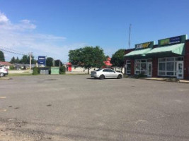 Subway Restaurants outside