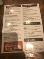 Local Craft Kitchen menu