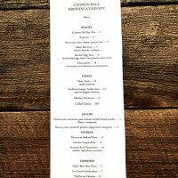 Scarlet Lane Brewing Bellefontaine St menu