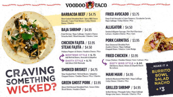 Voodoo Taco food