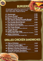 Vernon Street Grill food