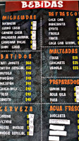 La Palma menu