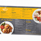 Gander Big Stop menu